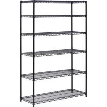 Venta caliente 6 capas de alambre de acero Shelving-Diferentes acabados disponibles